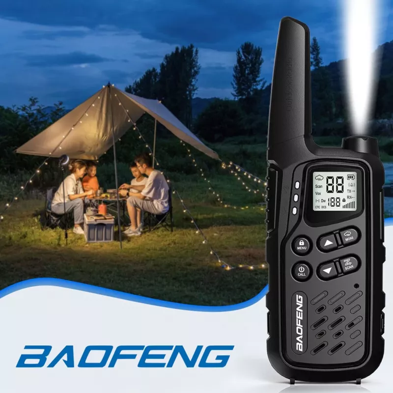 Walkie-Talkie Baofeng BF-T25E Schwarz, 2 Stück