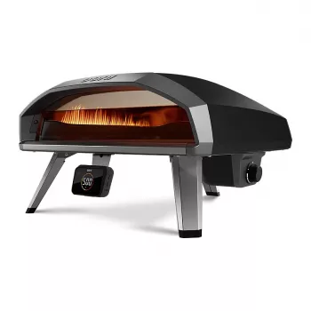 Ooni Koda 2 Pro Pizzamaker Schwarz Silber 1 Pizza 46 cm