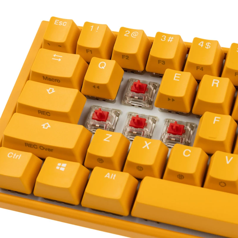 Ducky One 3 Gelb SF Tastatur Gaming USB QWERTY US-Englisch