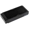 Alphacool 11992 - Wasserkühler - Acetal - Acryl - Aluminium - Messing - Kupfer - Nickel - Edelstahl - Schwarz - Transparent - 1/4 - 60 °C - 0,8 bar (11992)