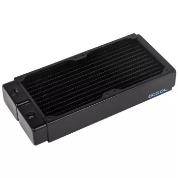 Alphacool 11992 - Wasserkühler - Acetal - Acryl - Aluminium - Messing - Kupfer - Nickel - Edelstahl - Schwarz - Transparent - 1/4 - 60 °C - 0,8 bar (11992)