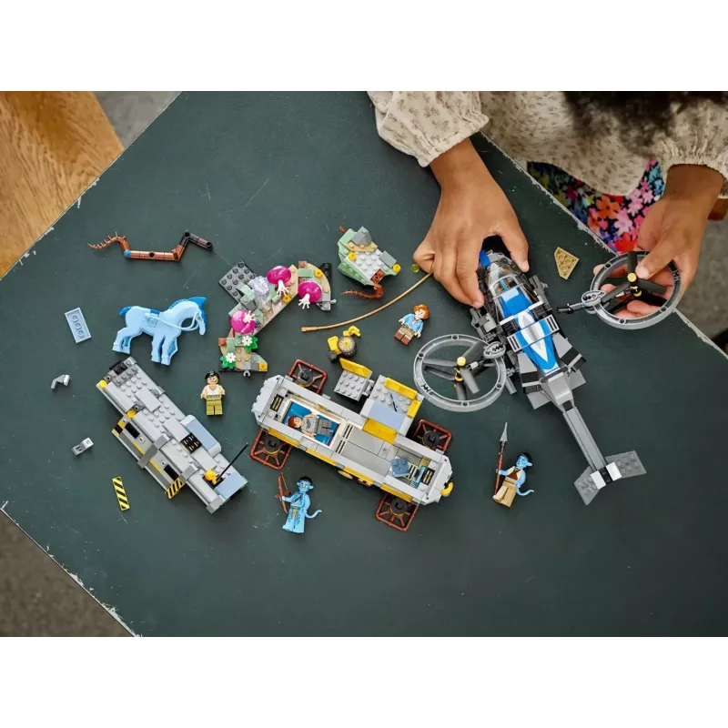 LEGO Avatar Schwebeberge: Standort 26 & Rda Samson Set 75573, Mehrfarbig
