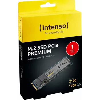 Intenso PREMIUM - SSD - 1TB - intern - M.2 2280 - PCI Express 3.0 x4 (NVMe) (3835460)