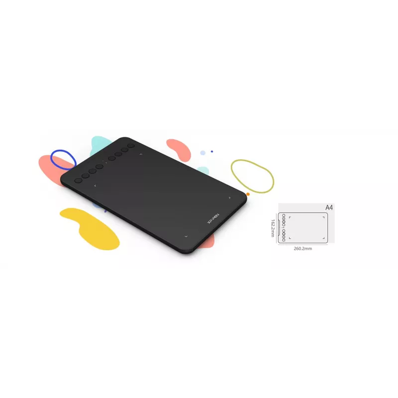 Grafiktablett 177.8X111.1MM/DECO MINI7W Xppen