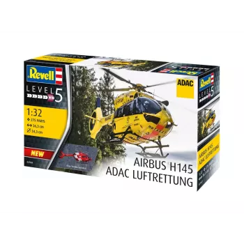 Kunststoffmodell H145 ADAC/REGA 1/32