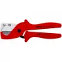 Knipex 90 25 185 - Rohrschneider - Edelstahl - Kunststoff - Rot - 1,2 cm - 18,5 cm (90 25 185)