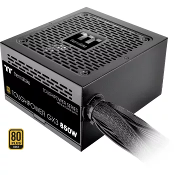 Thermaltake ToughPower GX3 - Netzteil (intern) - ATX12V 3.0 - EPS12V - 80 PLUS Gold - AC 100-240 V - 850 Watt - Schwarz (PS-TPD-0850NNFAGE-3)