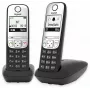 Gigaset A690 Duo Analog-Telefon Anruferkennung Schwarz, Silber
