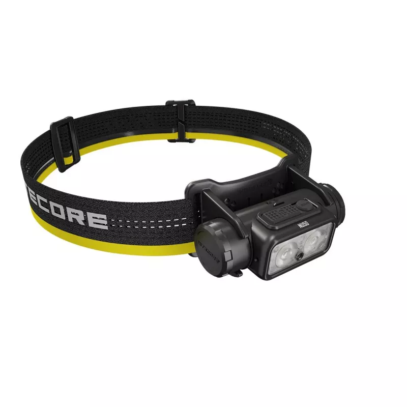 Stirnlampe Nitecore NU50 Schwarz Gelb LED Wasserdicht Stoßfest