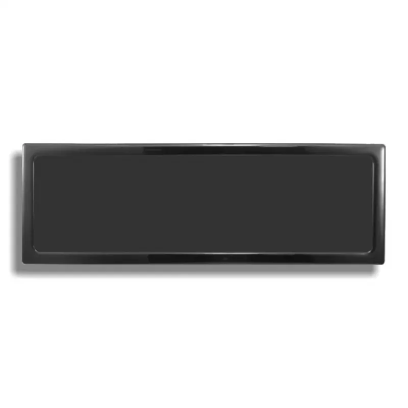 Staubfilter DEMCiflex Triple 120mm O/D für Computerlüftungsöffnungen, schwarz, 120×360 mm