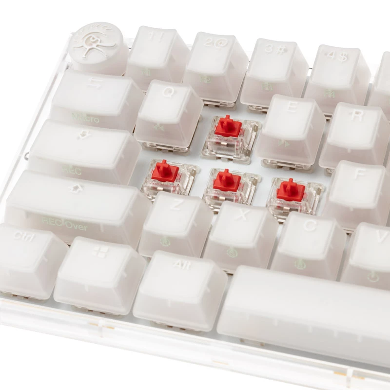 Ducky One 3 Aura Weiß Mini-Tastatur Gaming USB QWERTY US International