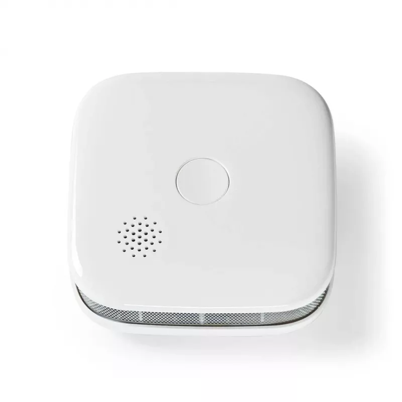 Rauchmelder Nedis WIFIDS21WT smarter Wi‑Fi Rauchsensor für Haussicherheit