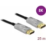 DisplayPort-Kabel DeLOCK 85888 25 m Schwarz