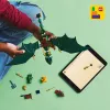 Bauspielzeug LEGO NINJAGO 71829 Lloyds Grüner-Wald-Drache, 128 Teile, 2 Minifiguren, ab 6 Jahren