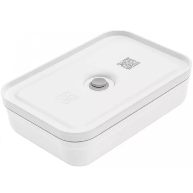 Lunchcontainer ZWILLING FRESH & SAVE 1 l, Kunststoff mit Silikondichtung, grau/weiß