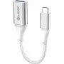 Alogic Super Ultra - USB-Adapter - 24 pin USB-C (M) auf USB Typ A (W) - USB 3.1 Gen 1 - 3 A - 15 cm - Silber (ULCAA-SLV)