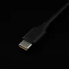 GaN-Laptop-Ladegerät QOLTEC 52419 65 W USB-C PD 5 V/20 V 3 A/3,25 A, 220–240 V, 1,8 m Kabel, schwarz