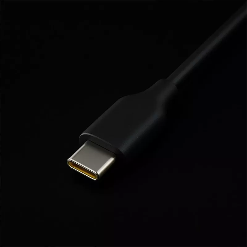 GaN-Laptop-Ladegerät QOLTEC 52419 65 W USB-C PD 5 V/20 V 3 A/3,25 A, 220–240 V, 1,8 m Kabel, schwarz
