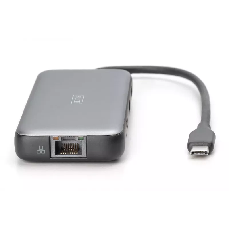 USB-C-Dockingstation Digitus DA-70915 8-fach 100W Power Delivery