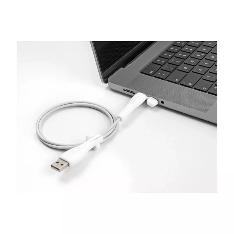 DeLOCK Staubschutzkappe für USB Typ-A-Stecker und USB Typ-C-Stecker Set 2 Stück weiß
