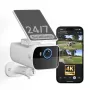 Safemo SC1 SolarCam, 4K UHD Video, 8× Zoom, 132° Sicht, Nachtsicht, Wi-Fi 2,4 GHz, 1,5 W Solar, Weiß