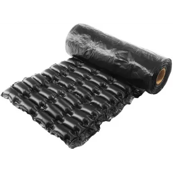 Luftpolsterfolienrolle Bublaki B4025, 4-reihig, 40 x 25 cm, 300 m, schwarz