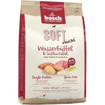 BOSCH Soft Maxi Wasserbüffel und Süßkartoffeln - Trockenfutter für Hunde - 2,5 kg