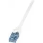 Netzwerkkabel LogiLink CP3081U RJ-45 Cat6a 7,5 m Weiß