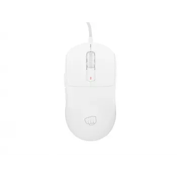 Gaming-Maus Fury Tanto T4 — 12000 DPI, RGB, weiß, USB