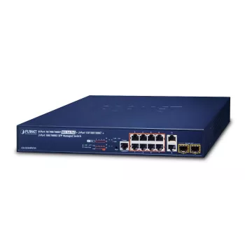 Verwalteter L2+ Gigabit Ethernet Switch PLANET GS-5220-8P2T2S