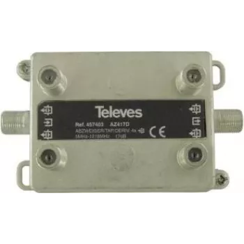 Splitter Televes AZ417D 4-Wege 17 dB 5–1218 MHz