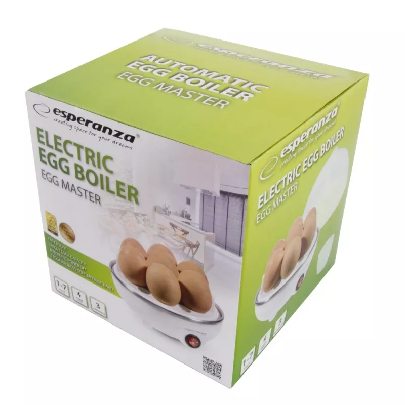 Esperanza EKE001 Eierkocher 7 Eier 350 W Weiß