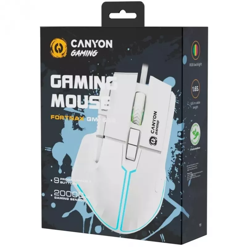 Maus Canyon Fortnax GM-636 USB Typ-A Optisch 20000 DPI