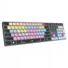 Mechanische Full-Size-Tastatur LogicKeyboard LKB-PT-TPC, USB + Bluetooth, QWERTZ Deutsch, Schwarz