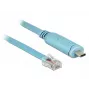 Serielles Kabel DeLOCK 63914 USB Type-C RJ45 3m Blau