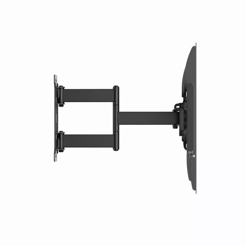 Vollbewegliche TV-Wandhalterung GEMBIRD WM-90ST-01 für 37–90 Zoll Fernseher, max. 50 kg, VESA bis 600x400, Schwenk 90°, Neigung -5–15°