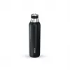BRITA Karbonisierflasche 650 ml, Edelstahl, schwarz, spülmaschinenfest