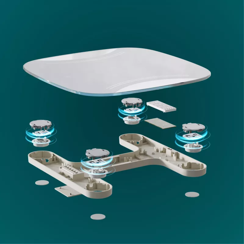 Körperwaage HoMedics SCL-B125-SV3R Wesentliche Merkmale