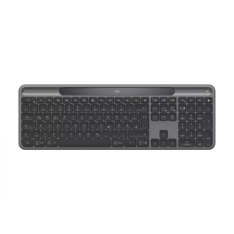 Logitech Signature schlank Solar+ K980 wireless Tastatur, graphite