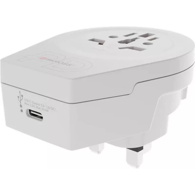 Skross Weltadapter - Welt auf UK USB-C™ PD (64715)