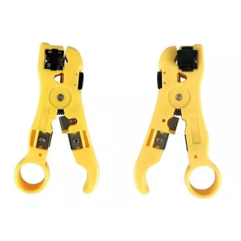 Lanview LVN125455 Kabelcrimpwerkzeug Abisolierwerkzeug Gelb