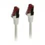 Patchkabel RJ45, CAT6 250 MHz, 0,15 m Weiß, S-STP (S/FTP), TPE (Superflex), Synergy 21 - Digital/Daten - Netzwerk (S216930)