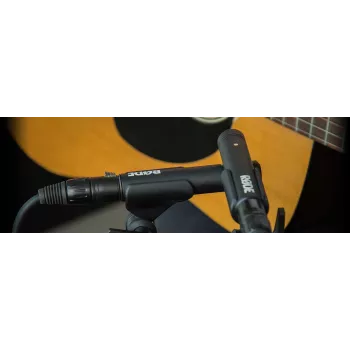 Studio-Kondensatormikrofon RØDE M5 — kabelgebunden, 20–20000 Hz, 200 Ω, -34 dB, 20×100 mm, schwarz