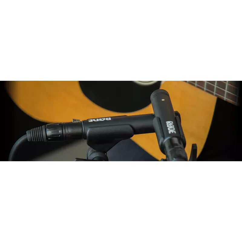 Studio-Kondensatormikrofon RØDE M5 — kabelgebunden, 20–20000 Hz, 200 Ω, -34 dB, 20×100 mm, schwarz