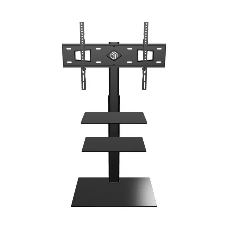 TV-Standfuß ONKRON TS5550-B für 32–65 Zoll (81,3–165,1 cm), max. Belastung 30 kg, VESA 100x100–600x400, Höhe 880–1080 mm, schwenkbar ±25°