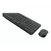 Logitech MK235 Langlebiges kabelloses Tastatur- und Maus-Set in Grau