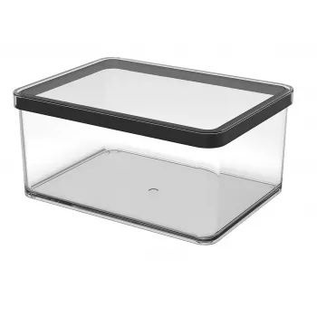 Lebensmittelaufbewahrungsbehälter rotho Loft 2,25 l Modell 1161008080, luftdichte transparente Technopolymer-Wanne