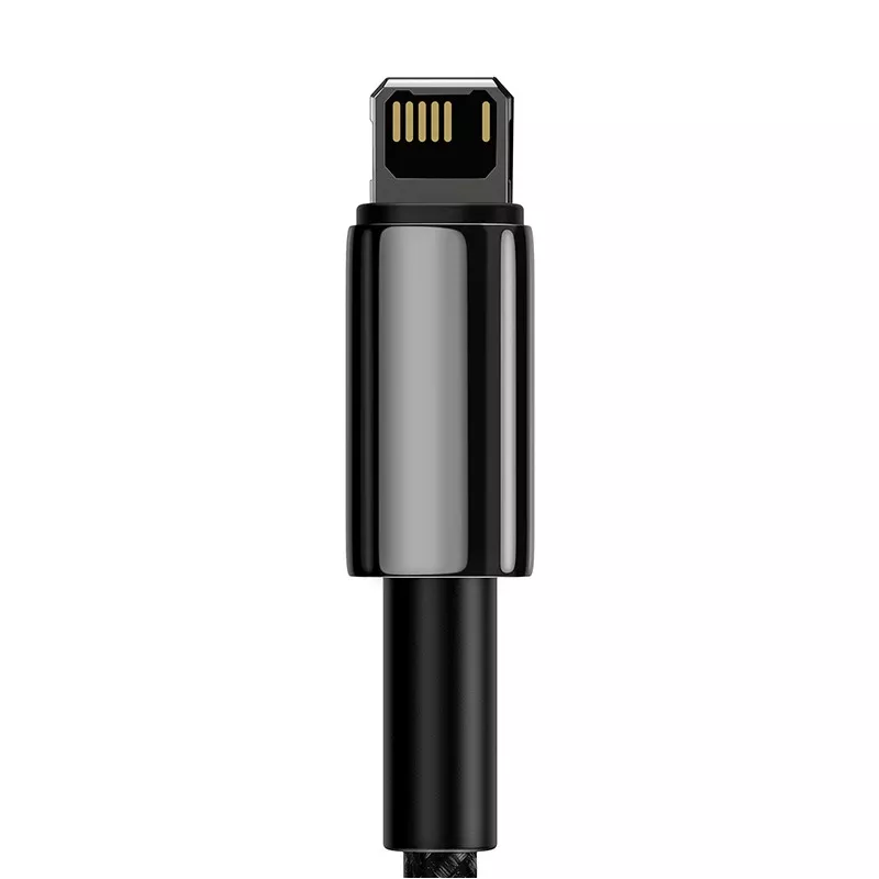 Baseus CALWJ-A01 Lightning-Kabel 2 m Schwarz 2,4 A