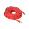 LANBERG Netzwerkkabel RJ-45 Cat5e PCU5-10CC-3000-R, U/UTP, CCA-Leiter, 30 m, rot