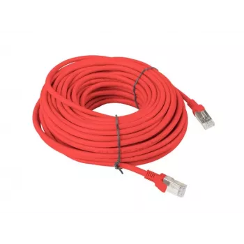 LANBERG Netzwerkkabel RJ-45 Cat5e PCU5-10CC-3000-R, U/UTP, CCA-Leiter, 30 m, rot